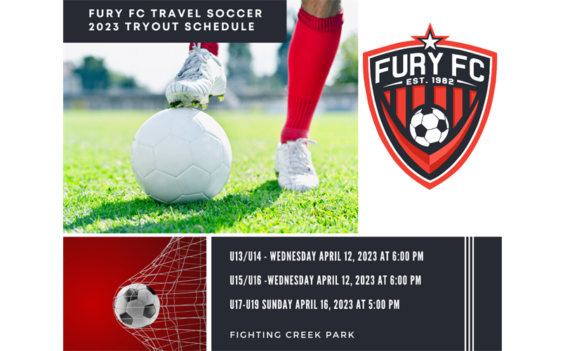 2023 Travel Tryout Dates Announced